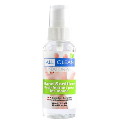 All Clean Hand Sanitizer – 60 mL Spray Bottle-Western Mask and Protective Equipment Inc