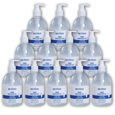 Case - Beyond 500 mL Bottle Sanitizer - Case of 12 Bottles-Western Mask and Protective Equipment Inc
